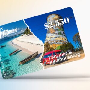 Zanzibar & Johannesburg Travel Gift Card