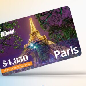 Paris Travel Gift Card