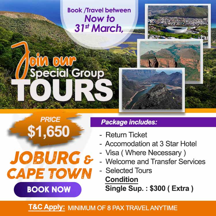 TRIPPOINT CAPE TOWN AND JOBURG GROUP TOUR TOUR BANNER