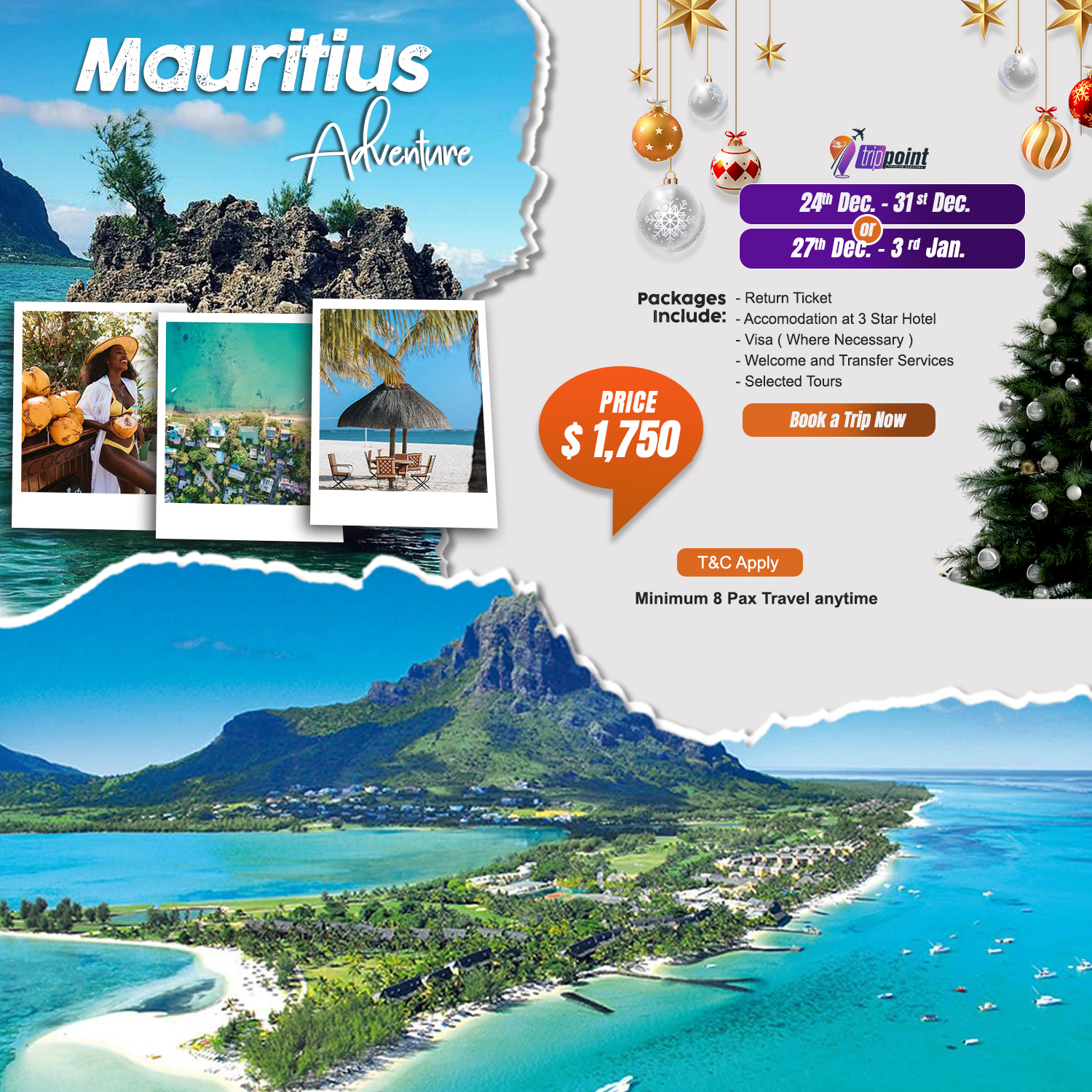 Mauritius Group Tour