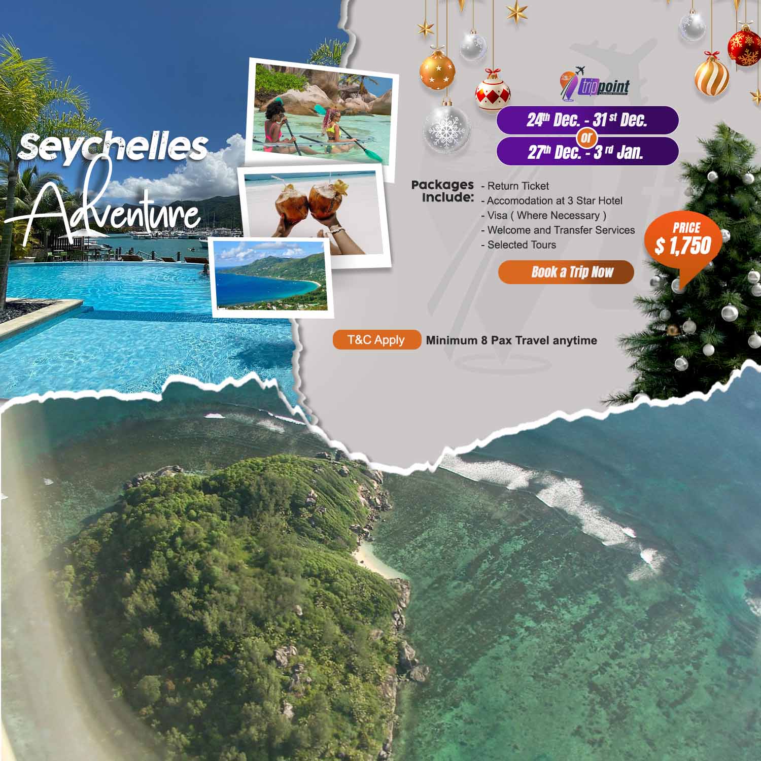 Seychelles Group Tour