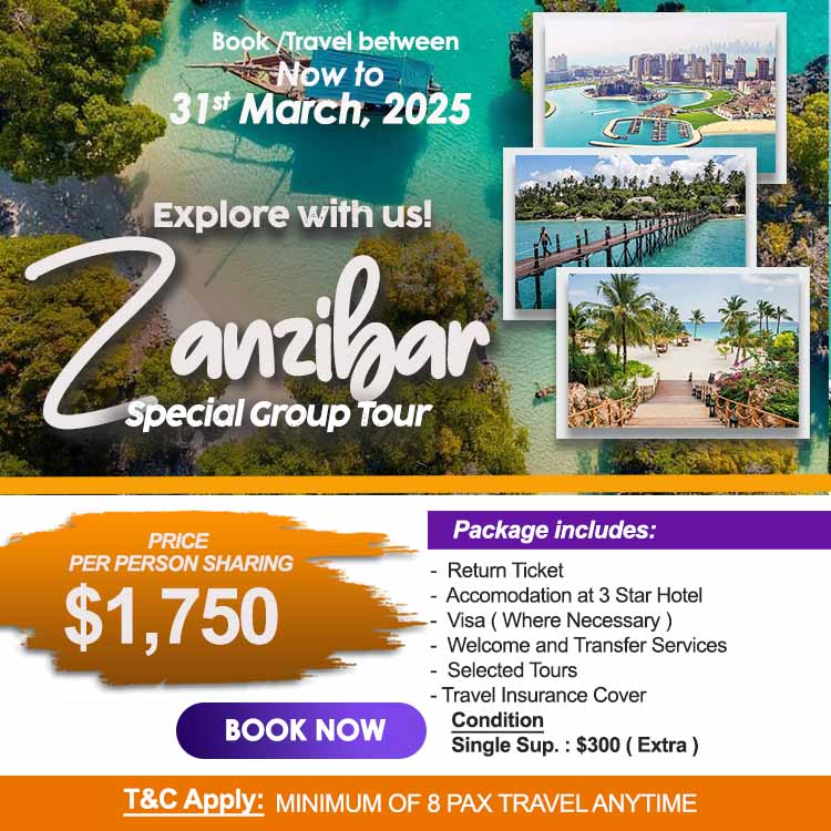 Zanzibar Special Group Tour