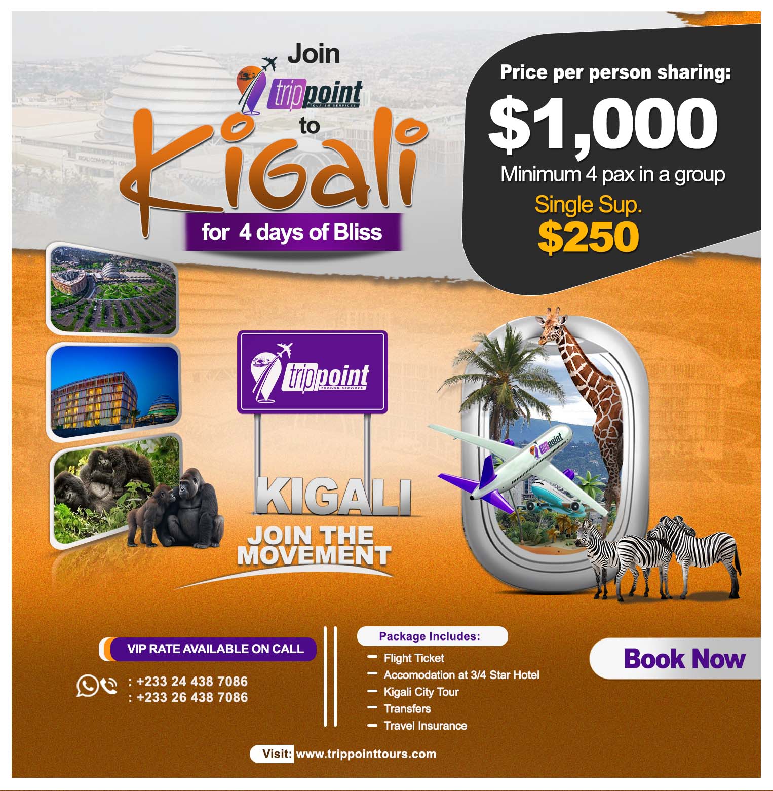 Kigali Special Group Tour