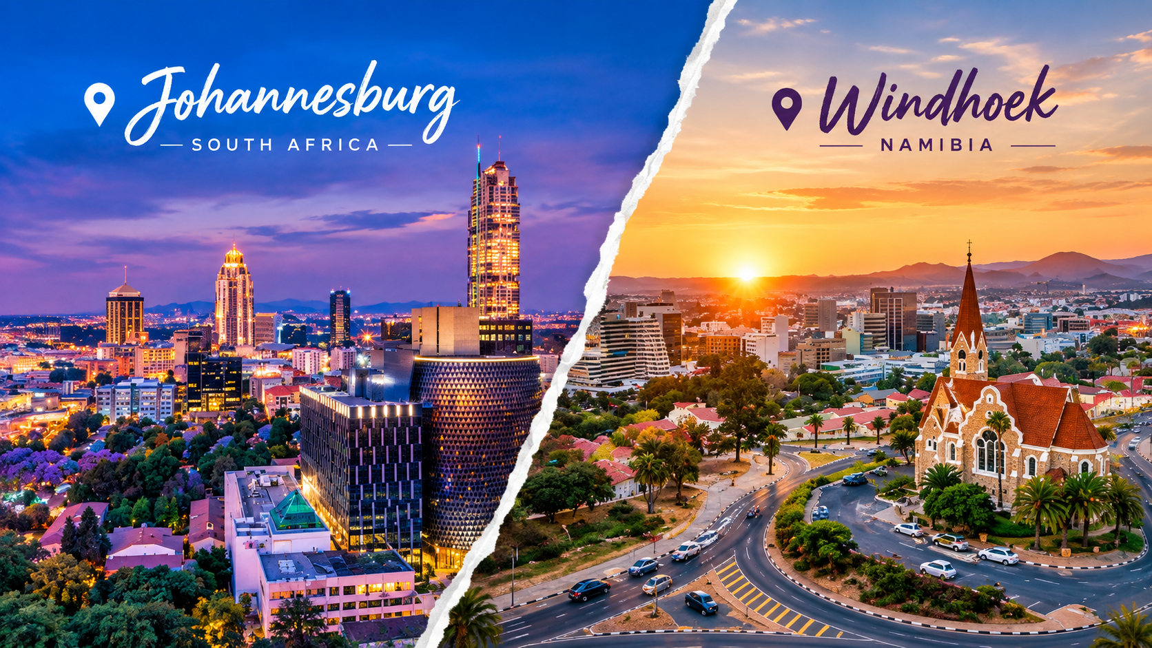 Joburg & Windhoek ( Landscape )