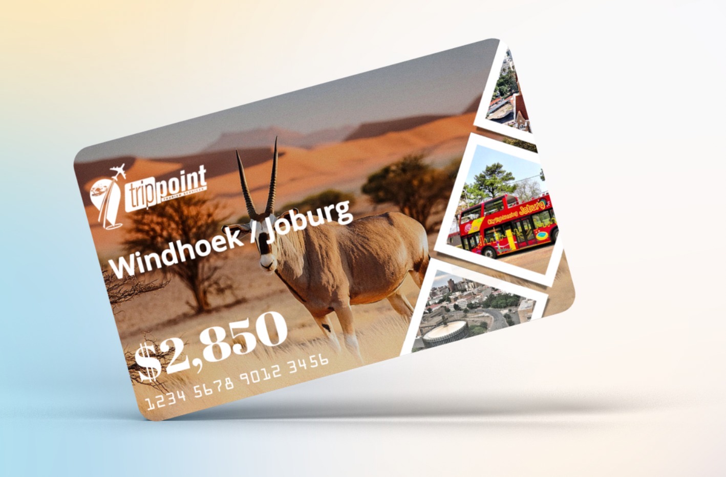 Windhoek & Joburg Travel Gift Card